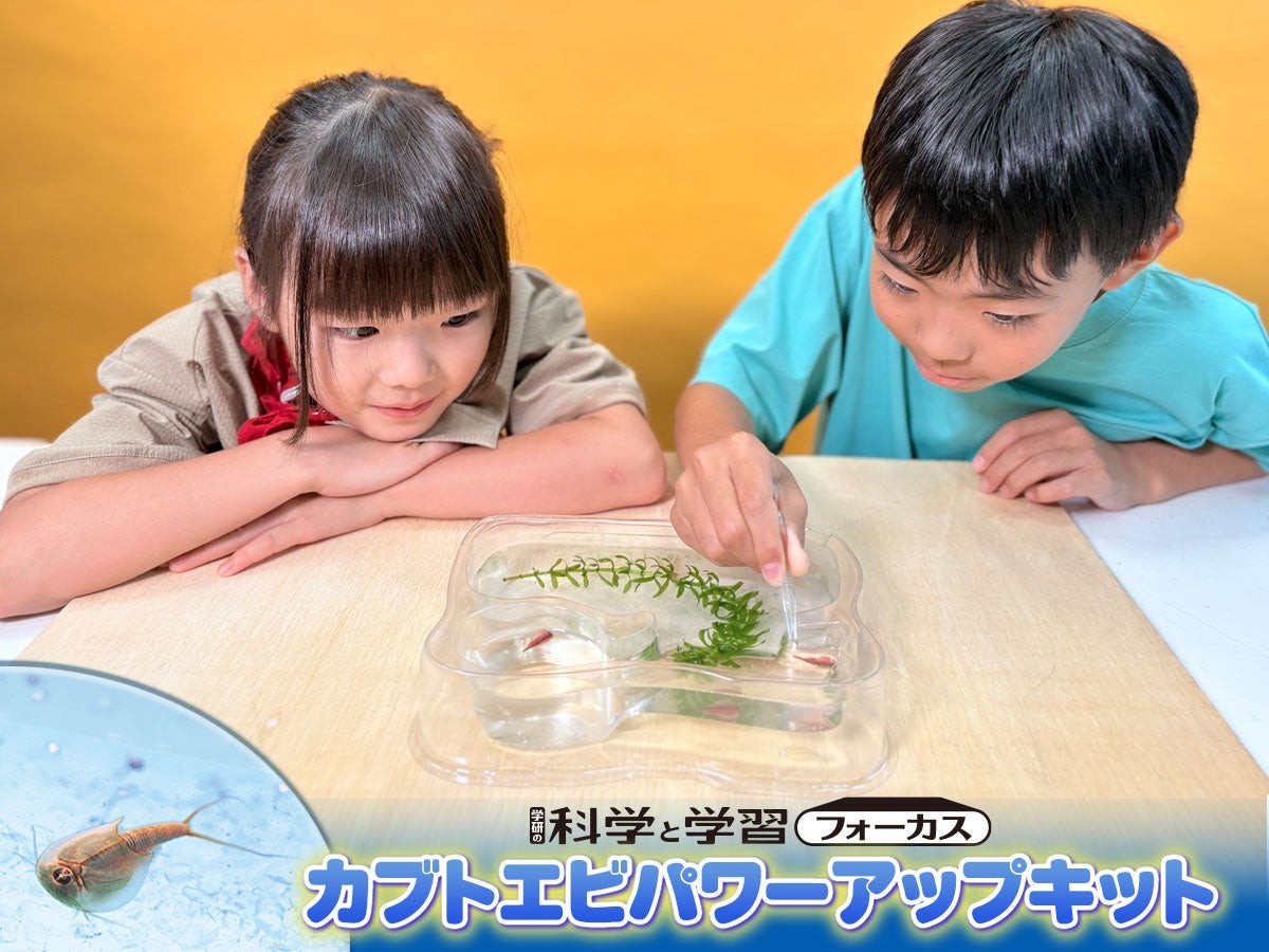 子どもたちの声から誕生 カブトエビ飼育の悩みを解決するパワーアップキット